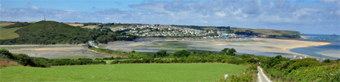 Trevorrick Farm cottages to Padstow walk - stunningly beautiful Cornwall