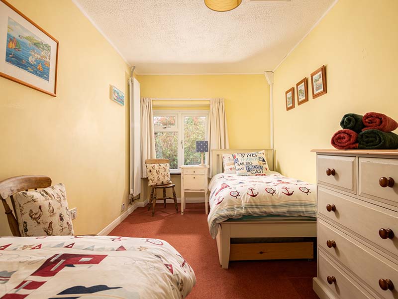 farmstay holiday cottage twin bedroom