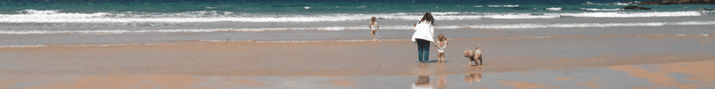 Local sandy beach